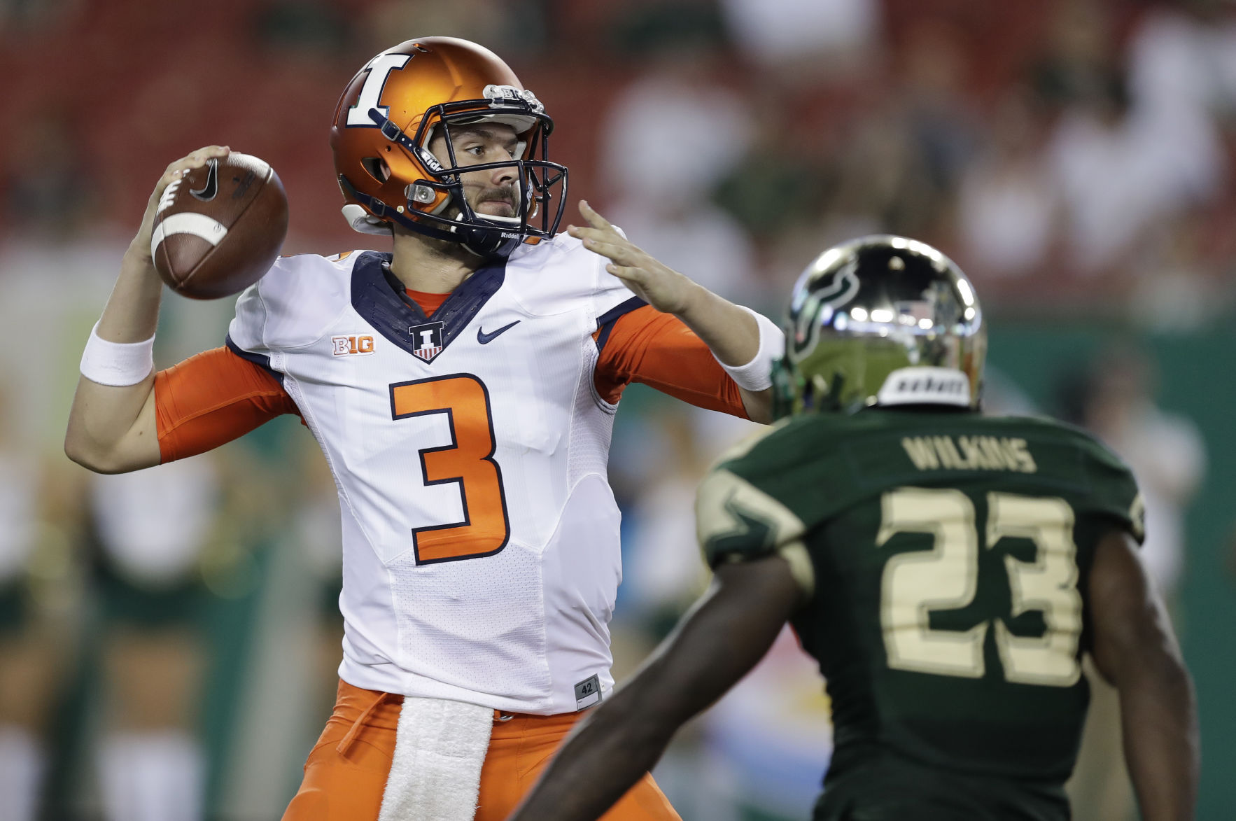 Charlie Strong paints silver lining on South Florida's ugly win over IL Charlie Strong paints silver lining on South Florida's ugly win over IL
