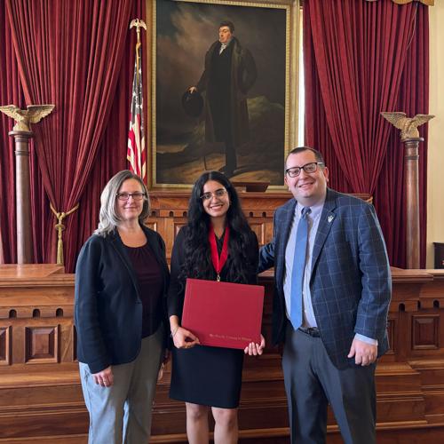 Mannat Kandal ‘27 Receives Lincoln Laureate Award
