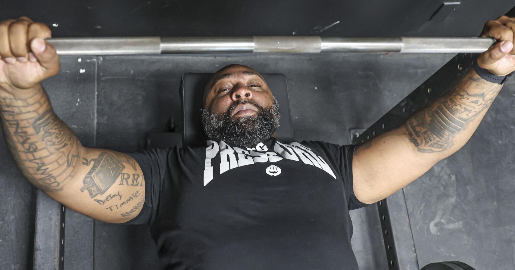 'Big Pressure' Tim Allison breaks his own bench press record - Vimarsana News