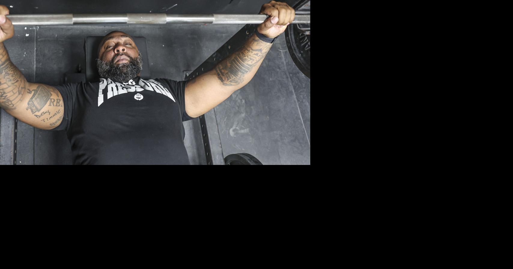 'Big Pressure' Tim Allison breaks his own bench press record