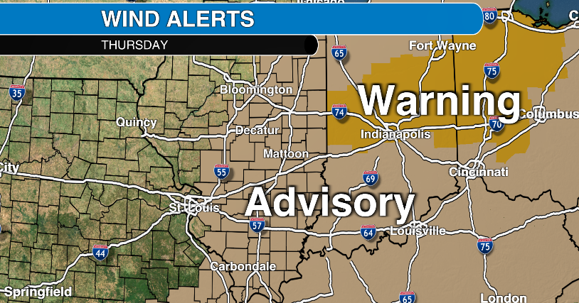 Very windy and falling temperatures across central and southern ...