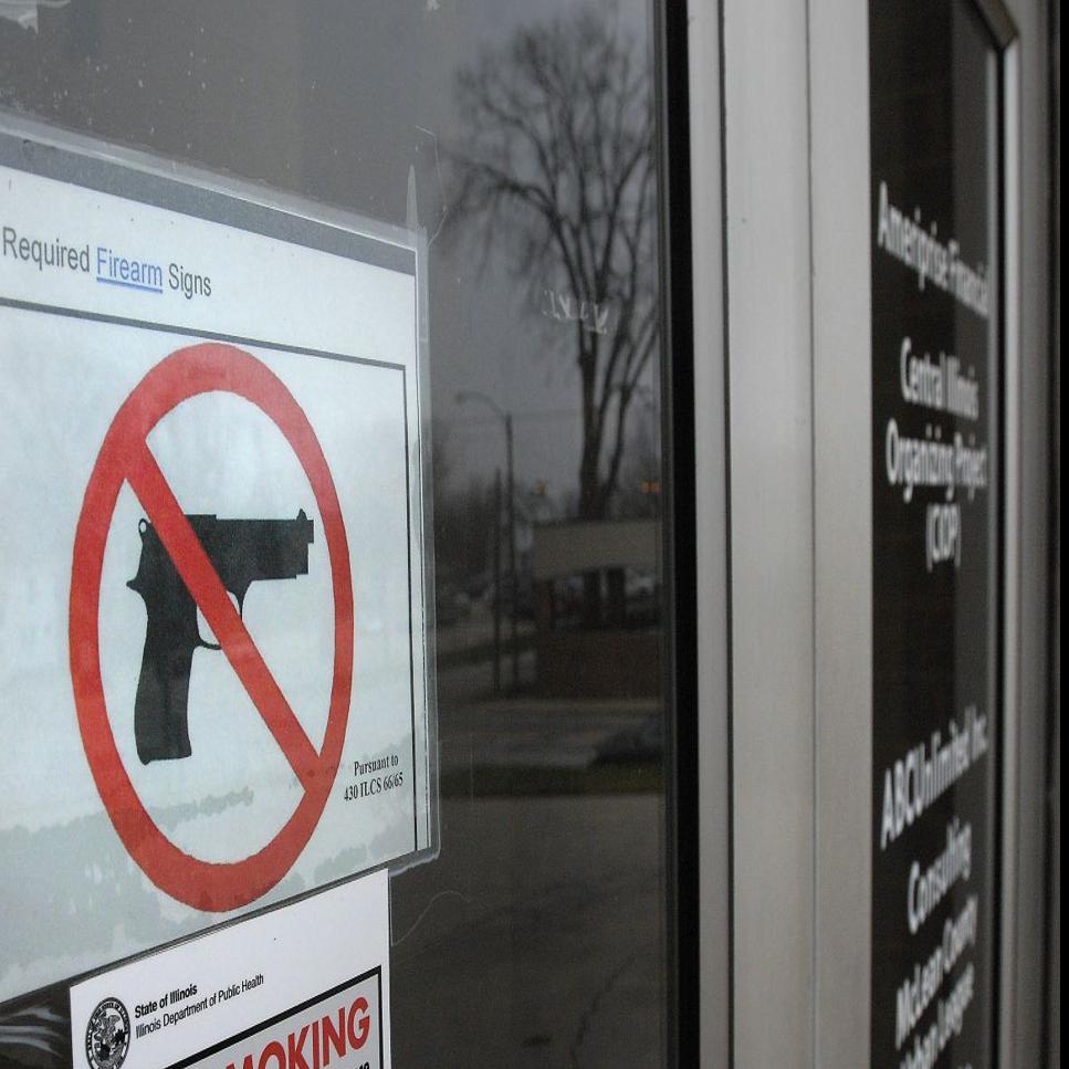 Printable No Firearms Sign