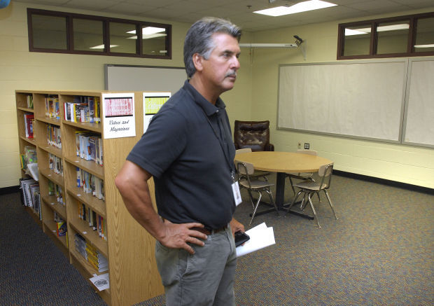 Library reading pits filled in