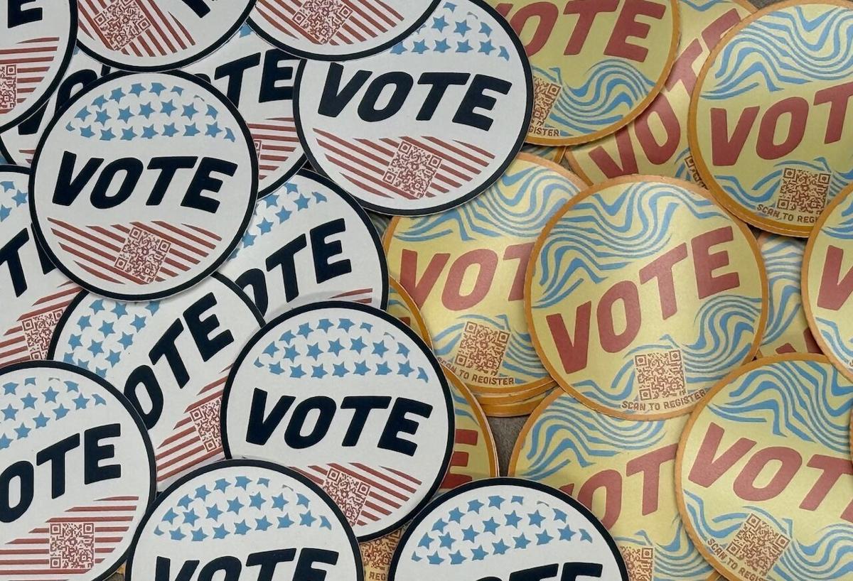 Center for Civic Engagement hosts voting sticker design contest