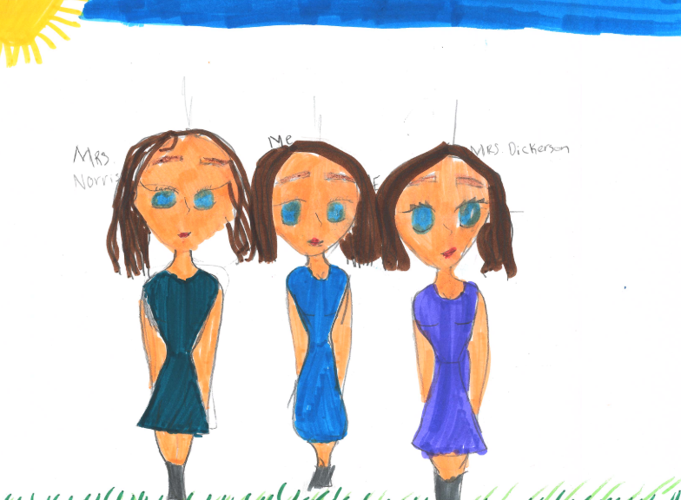 Eliza Nunez, grade 3, Cedar Ridge