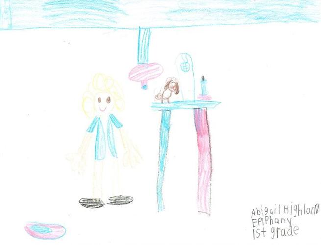 Abigail Highland, grade 1, Epiphany