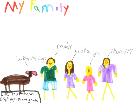 Ellie Truttmann, grade 1, Epiphany