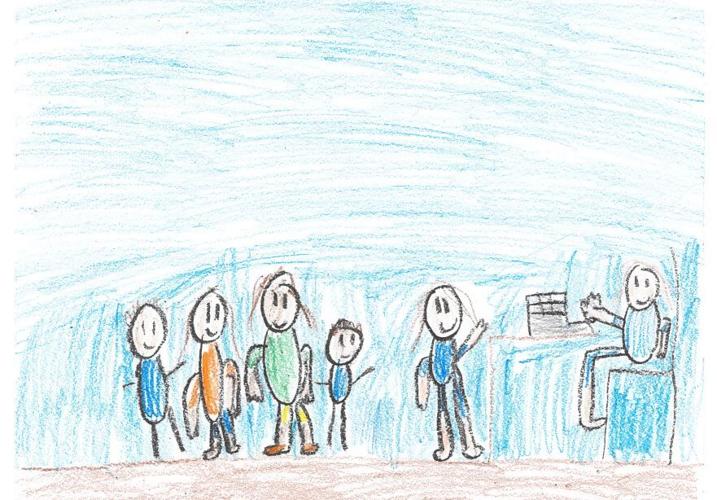 Amira Cyphers, grade 2, Corpus Christi