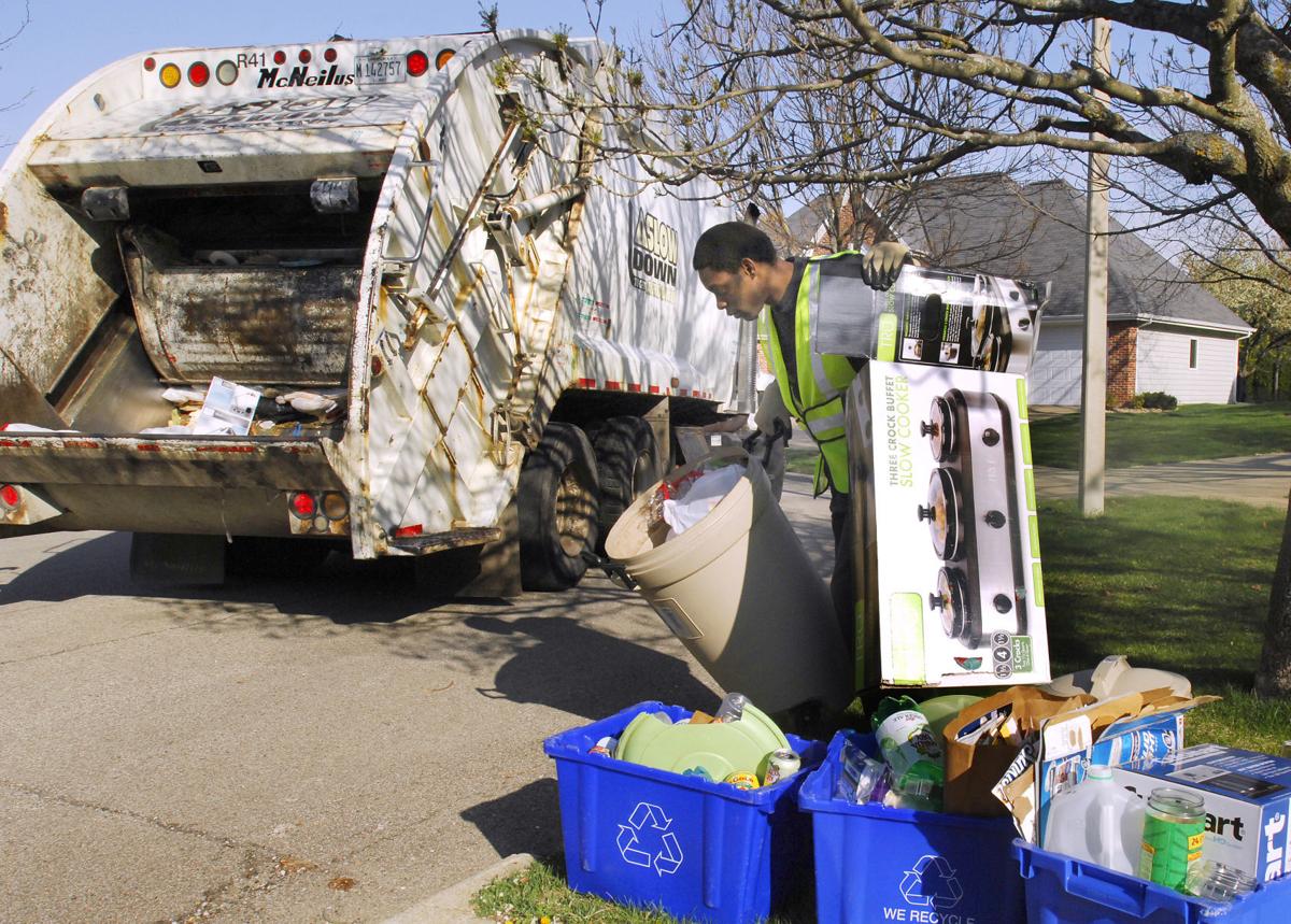 Despite cold, trash being picked up as usual in Bloomington, Normal