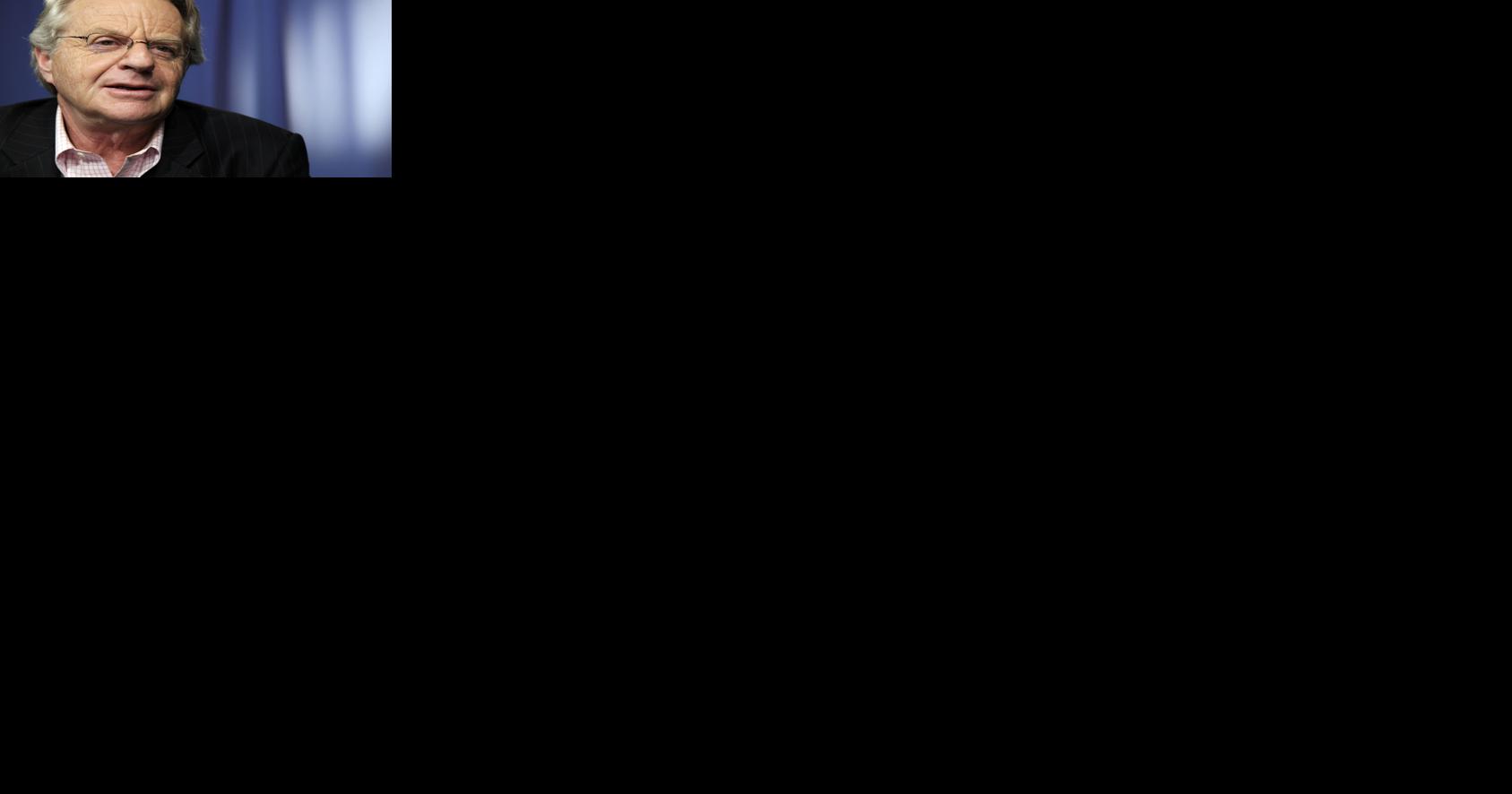 Jerry Springer politician turned TV ringmaster dies at 79