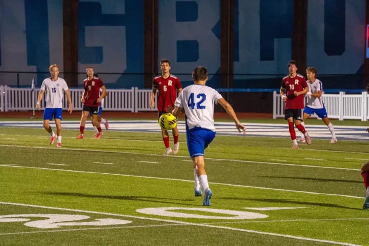 Men’s Soccer Falls Short in High-Scoring Battle at Carroll