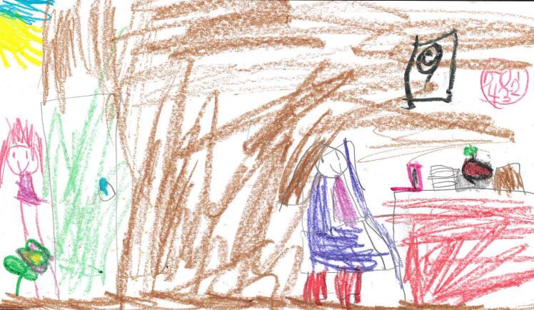 Anna Tasing, grade 1, Grove