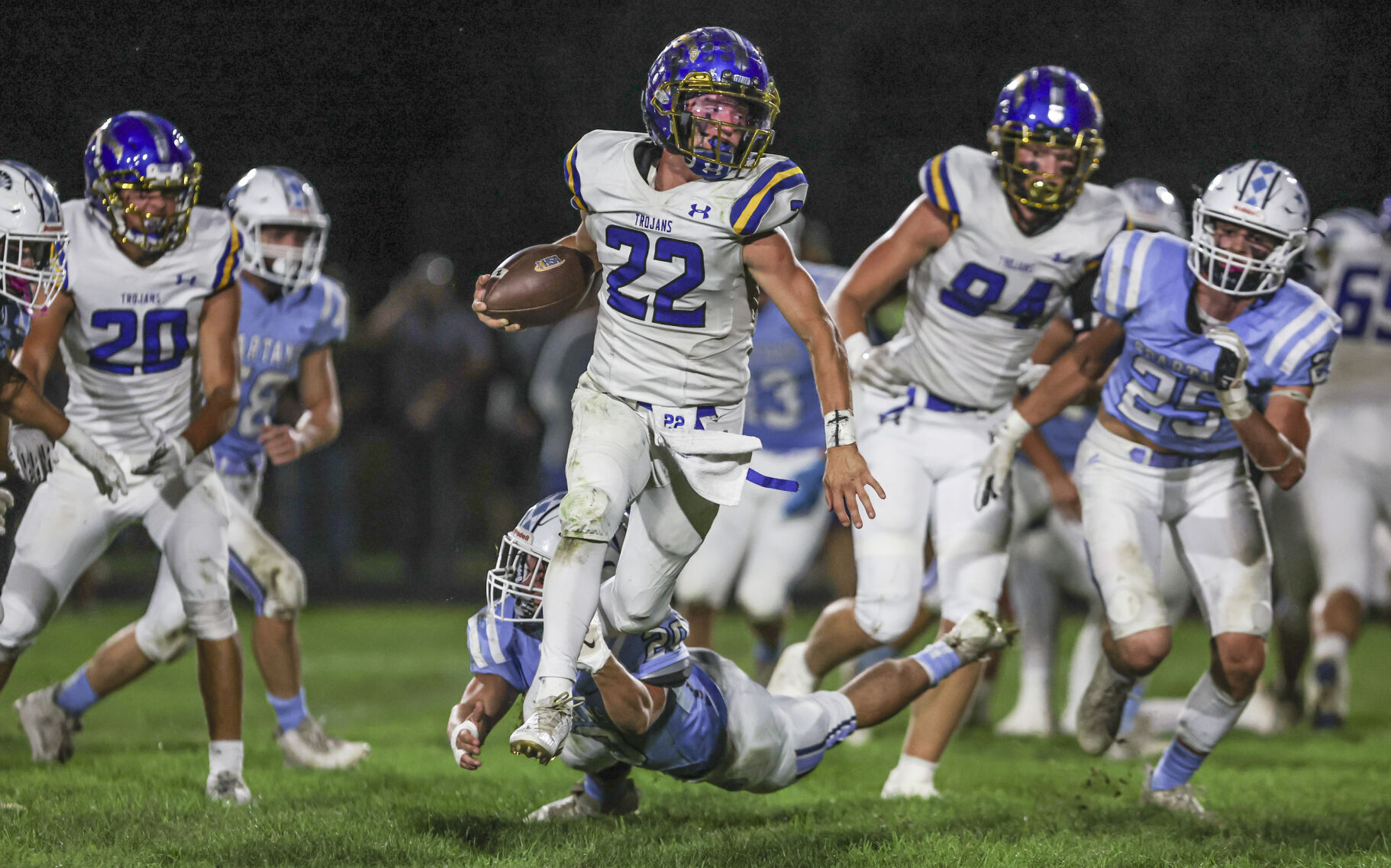 Kaiden Maurer leads Maroa-Forsyth to victory with impressive performance