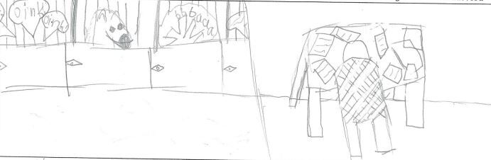 Claire Sanders, grade 3, Grove