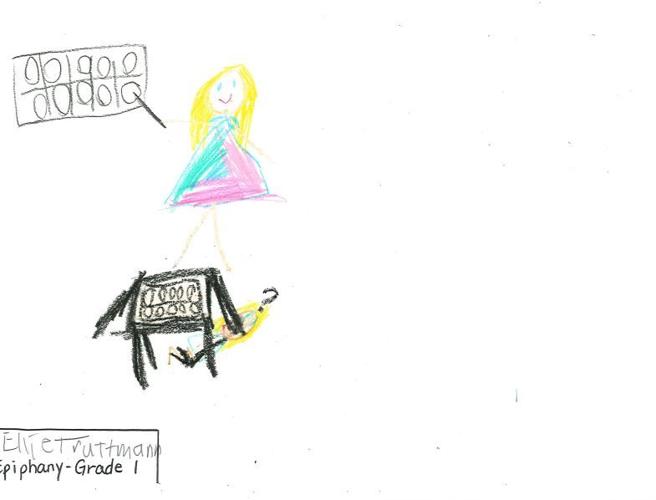 Ellie Truttmann, grade 1, Epiphany