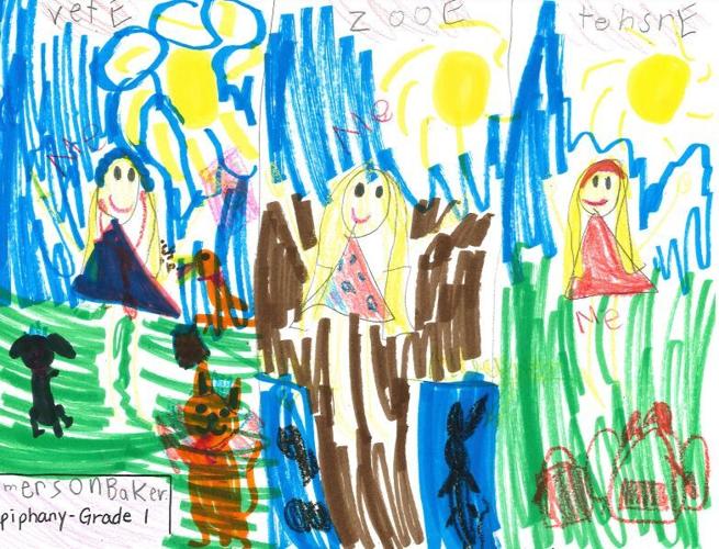 Emerson Baker, grade 1, Epiphany