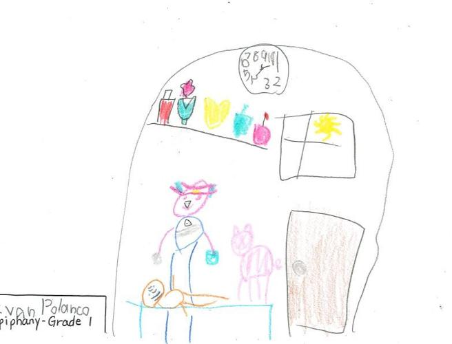 Evan Polanco, grade 1, Epiphany