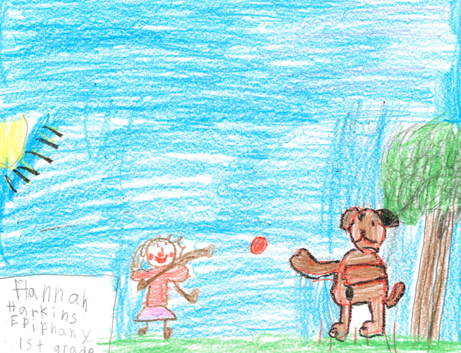 Hannah Harkins, grade 1, Epiphany