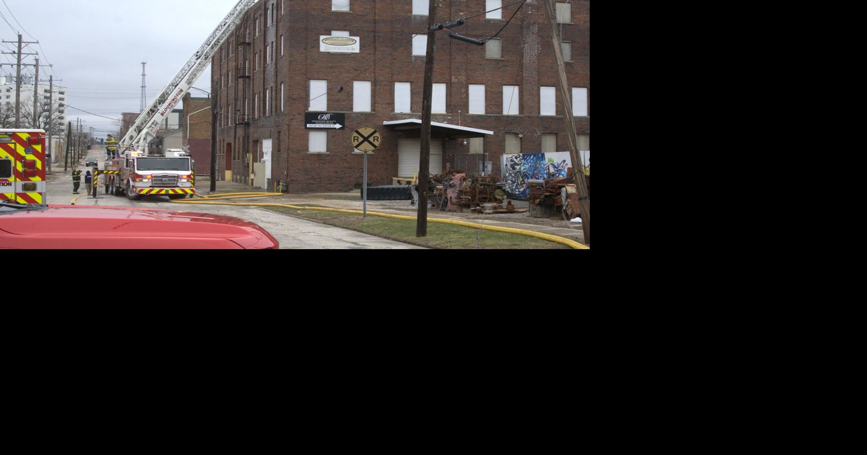 Crews fight Bloomington fire found in structure housing elevator ...