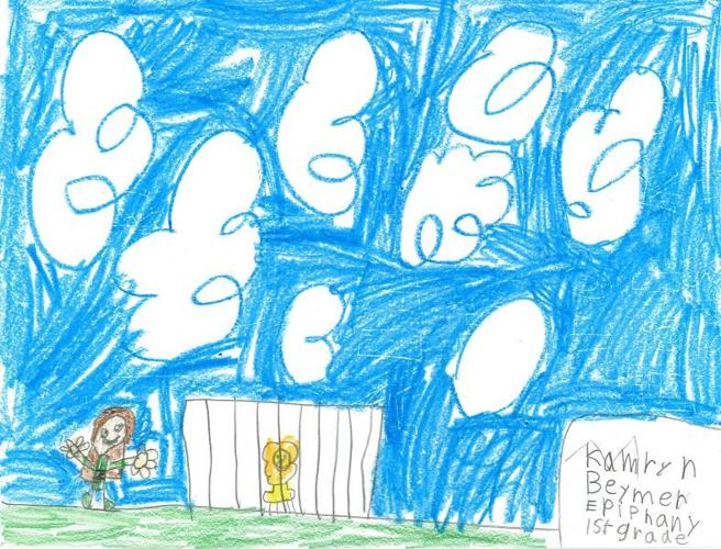 Kamryn Beymer, grade 1, Epiphany