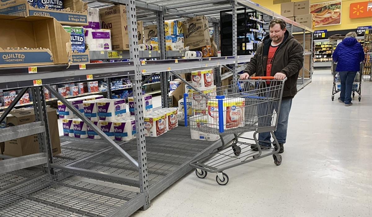 Walmart Strains to Keep Grocery Aisles Stocked - The New York Times