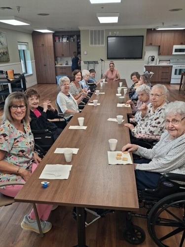 Friday mornings always gather a large group to sip on some coffee and chat amongst each other about different topics.