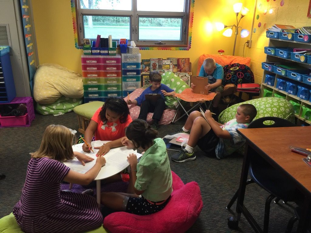 Alternative classroom seating means comfort, focus for students Local