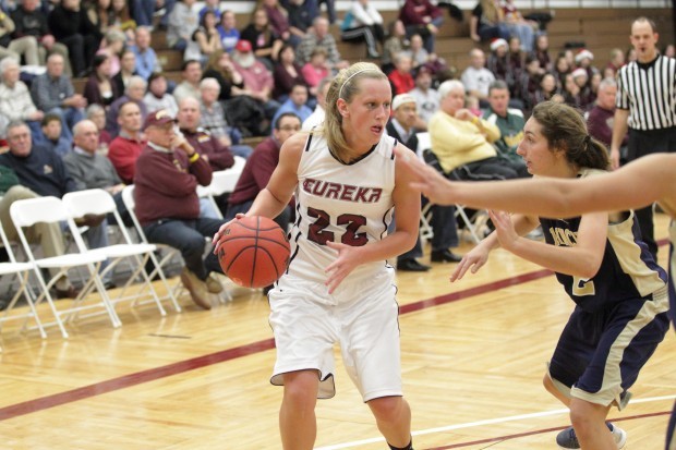 Eeten Making Her Points For Eureka College Women Women S College
