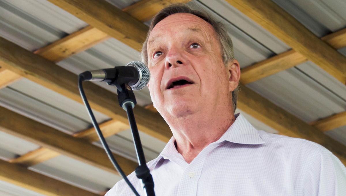Durbin at State Fair Ag Day