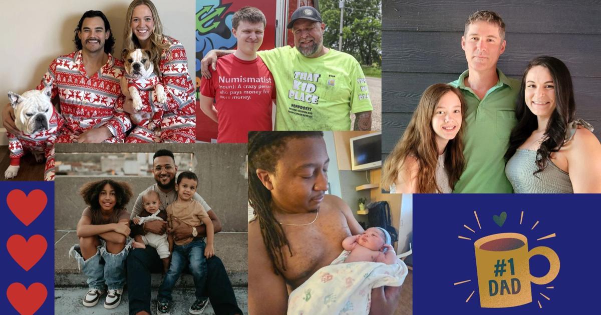 Faces of fatherhood: From parents-to-be to seasoned pros, Central Illinois dads take on the role with pride