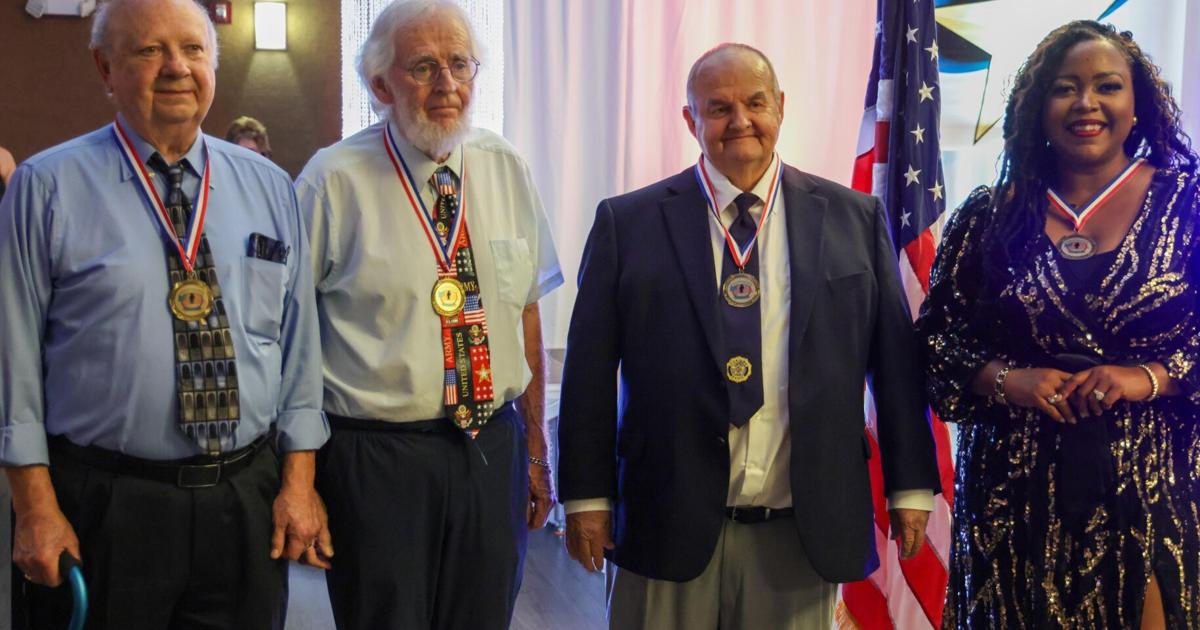 4 McLean County veterans honored at 20 Stars for Life ceremony