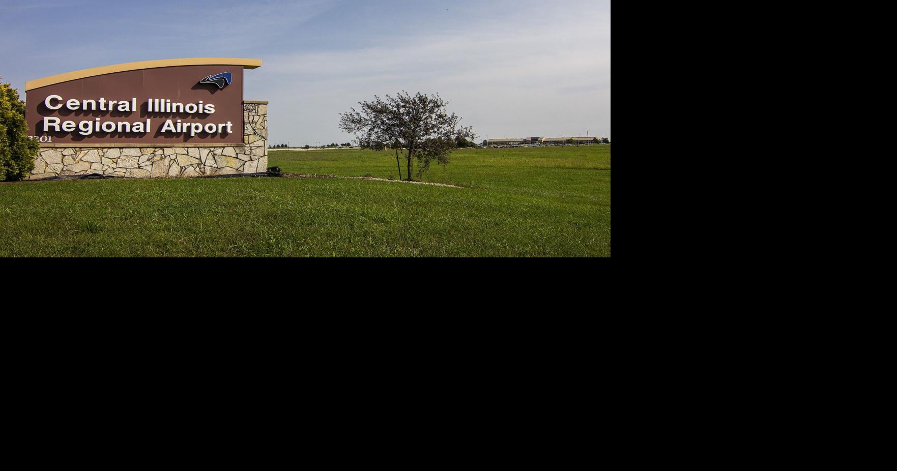 Construction underway at Central Illinois Regional Airport's short-term parking lot