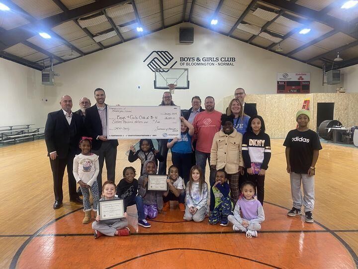 Freemasons donate 16K to Boys & Girls Club of BloomingtonNormal