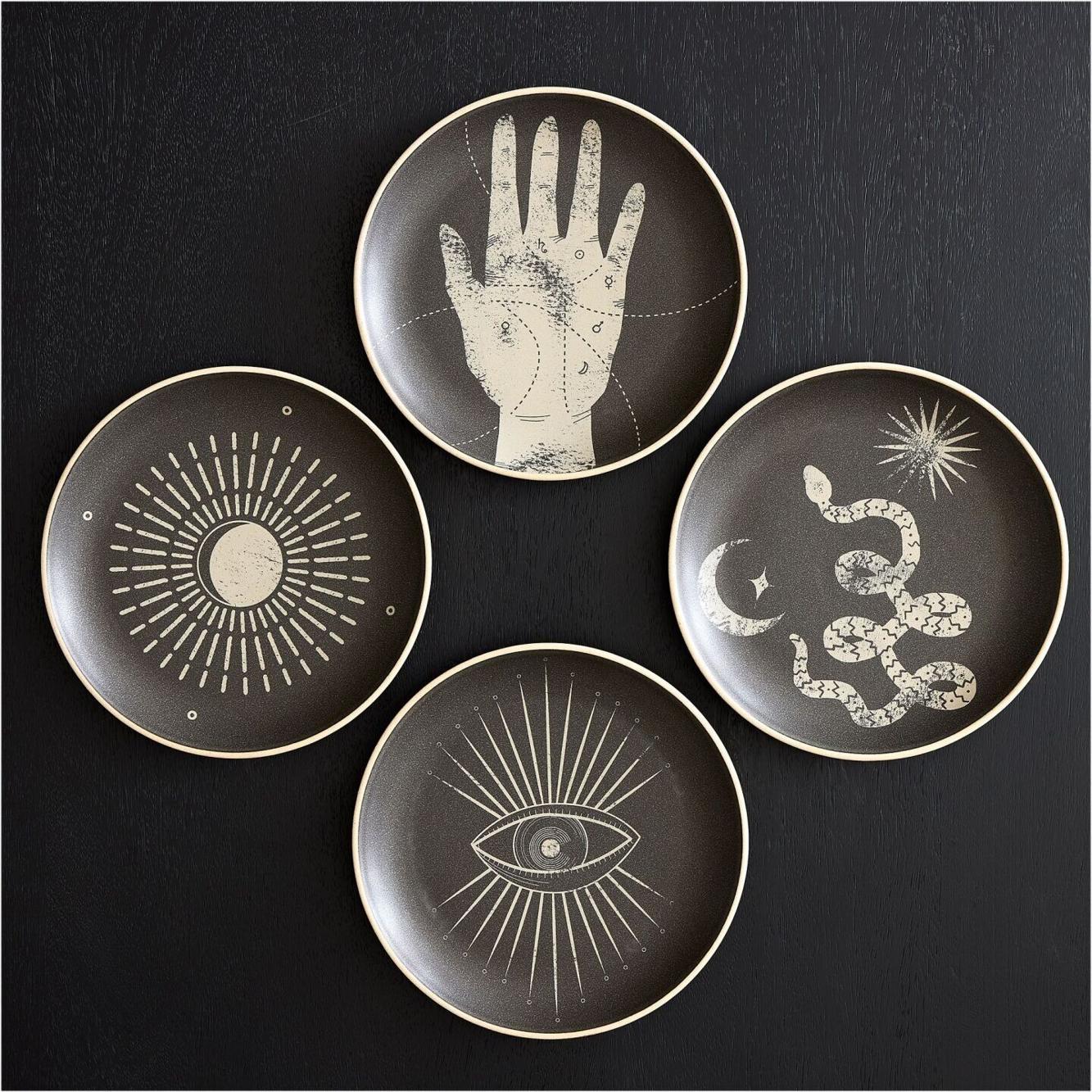 3. West Elm Curiosity Halloween Salad Plate Set