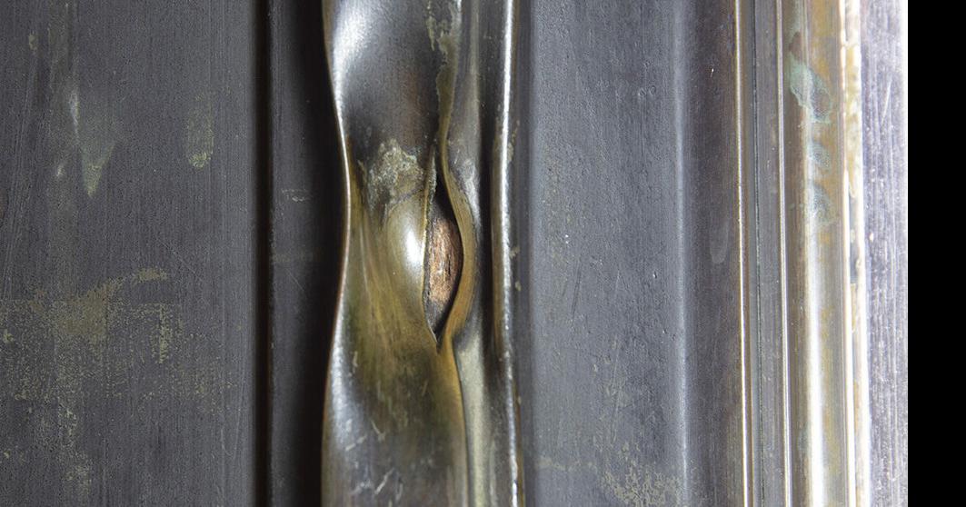 Bullet damage reminder of McLean County museum's courthouse past