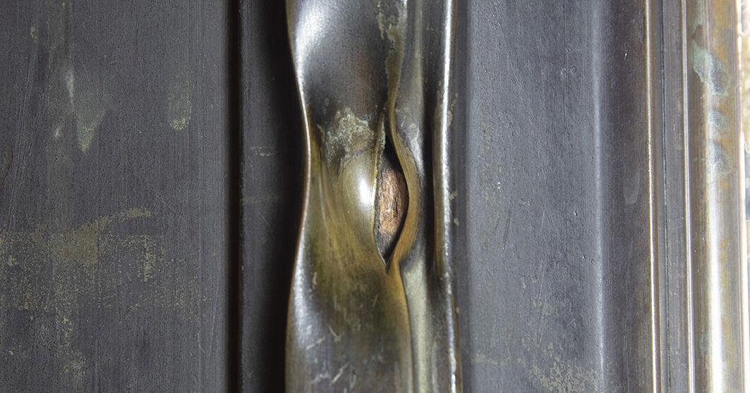 Bullet damage reminder of McLean County museum's courthouse past