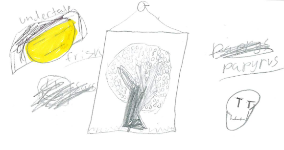 Kyra Schlink, grade 4, Fairview