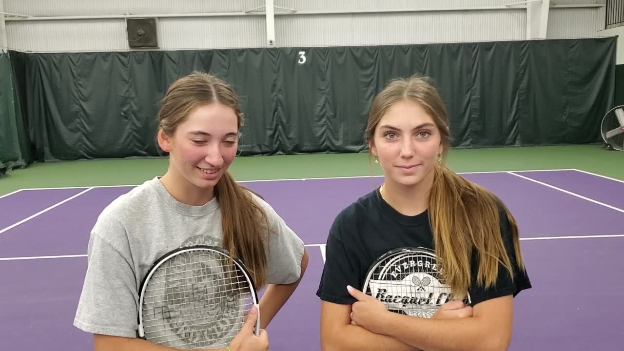 Runyan sisters of Bloomington talk about being doubles partners