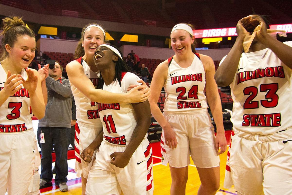 Illinois State Women S Basketball Team Upsets 17th Ranked Missouri