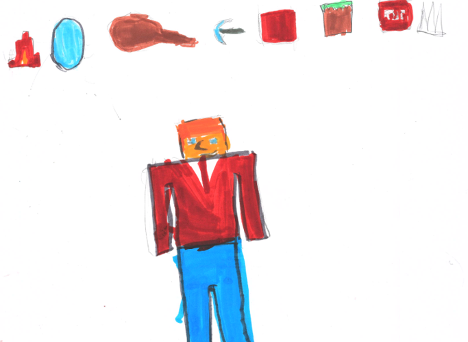 Liam Miros, grade 3, Cedar Ridge