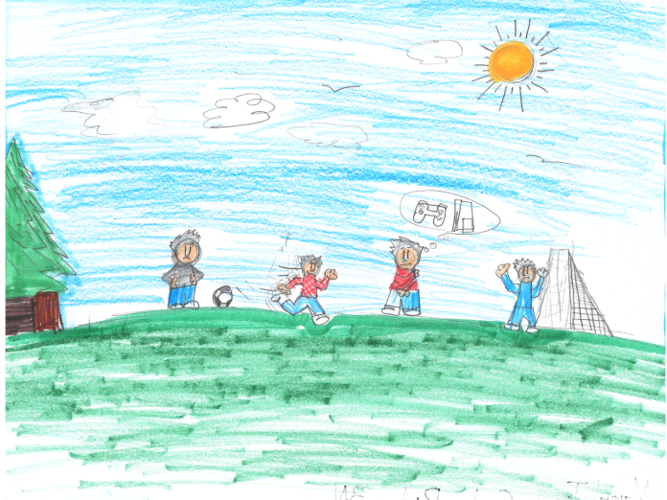 Manuel Tinedo, grade 3, Cedar Ridge