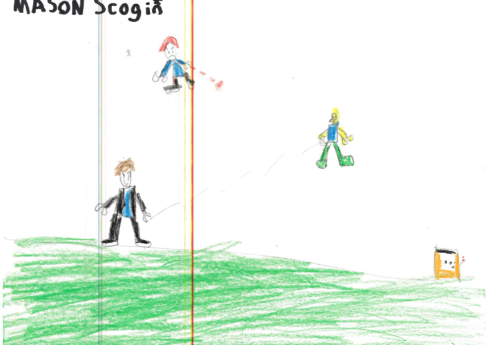 Mason Scogin, grade 2, Parkside