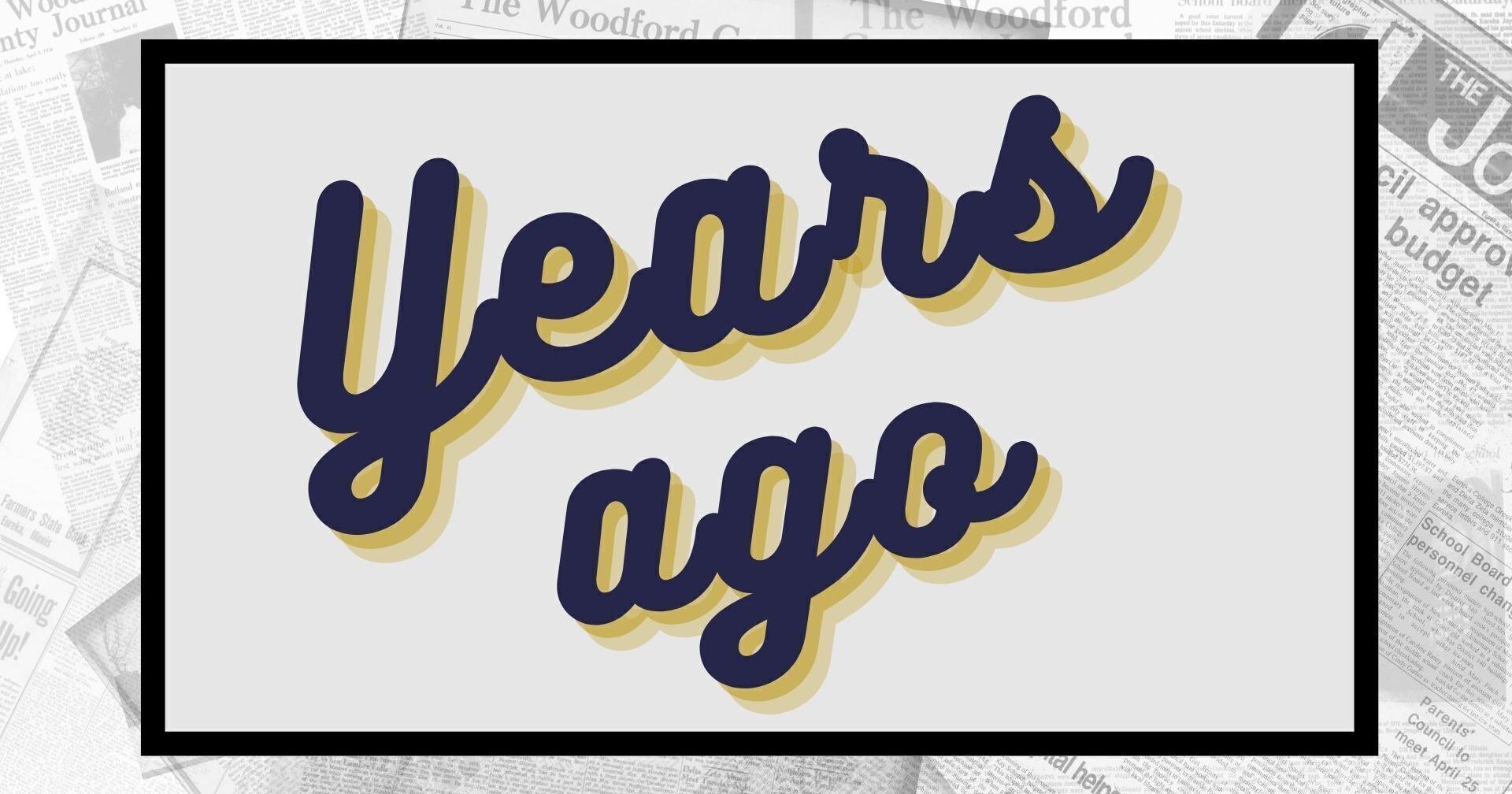 Years ago: A look back at Woodford County history - Vimarsana News