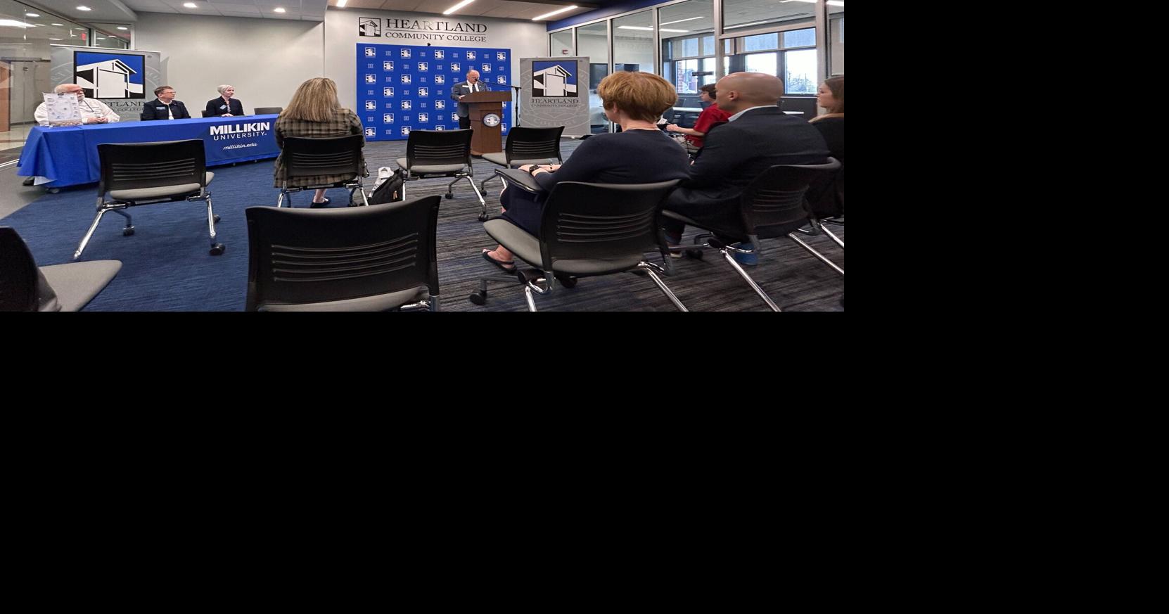 Millikin University, Heartland College transfer partnership