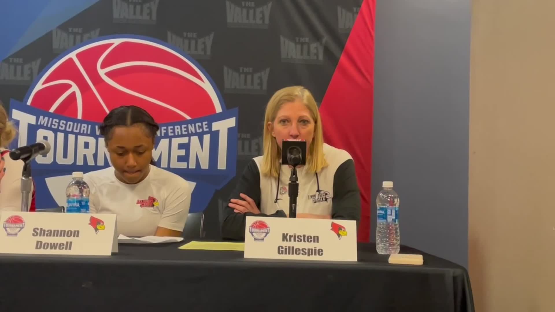 Kristen Gillespie on win over SIU