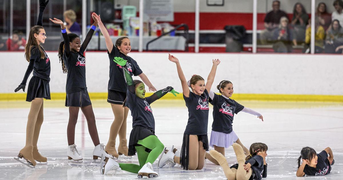 Photos: Members of the Central Illinois Figure Skating Club perform during the