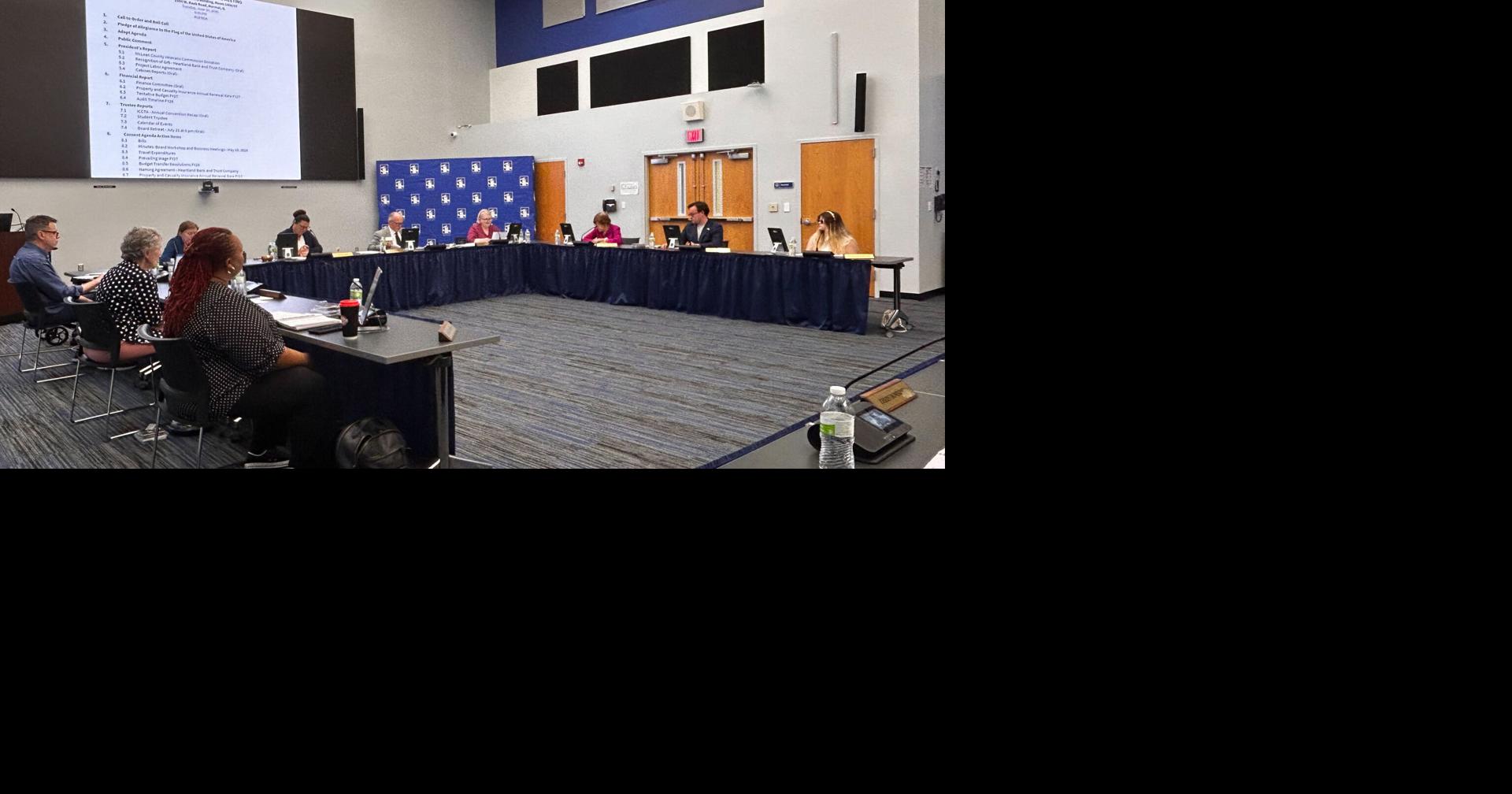 Heartland trustees approve project labor agreement, advance FY27 budget process