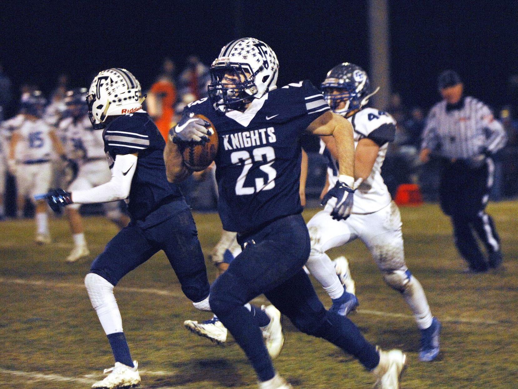 Fieldcrest Football Team Drops Clifton Central From The Unbeaten