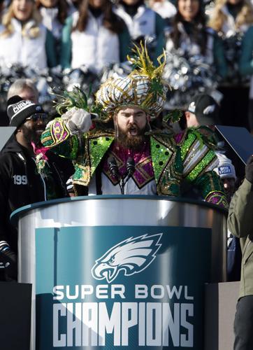 Jason Kelce's Crazy Eagles Super Bowl Parade Promo Was Full Of