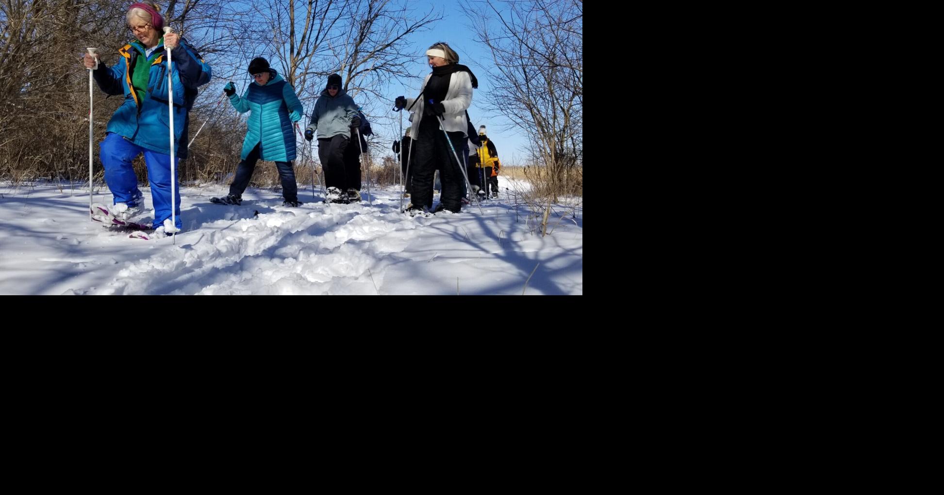 Winter is 'snow' time to stay in — venture out with snowshoes